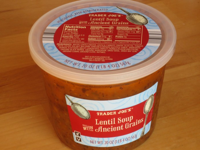 Lentil soup trader joes