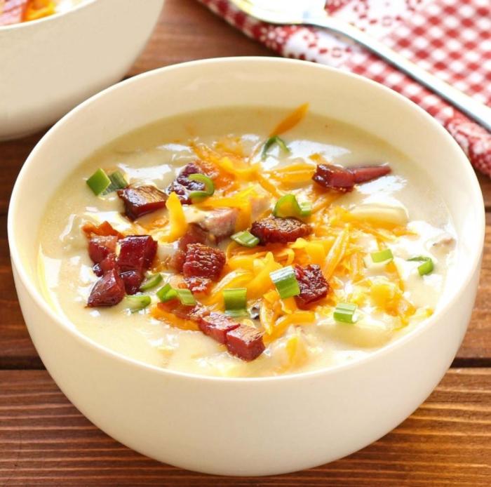 Potato soup milk recipe