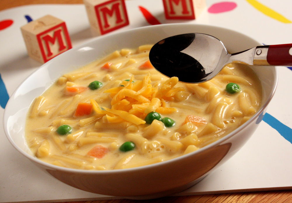 Mac & cheese soup recipe