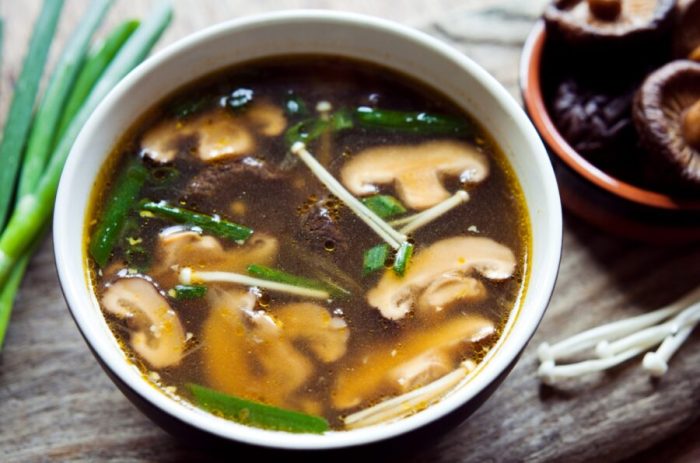 Mushroom onion soup recipe